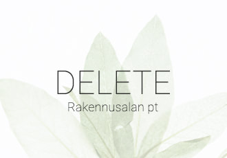 Delete / Rakennusalan pt